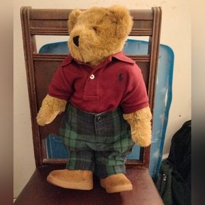 Custom Vermont Teddy Bear wearing Polo Ralph Lauren, Gap and Uggs boots